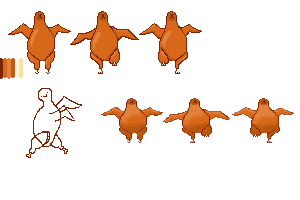 Turkey character design & sketches